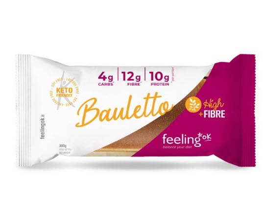 Bauletto 300gr Feeling Ok Optimize 2 - PANE PROTEICO KETO FRIENDLY