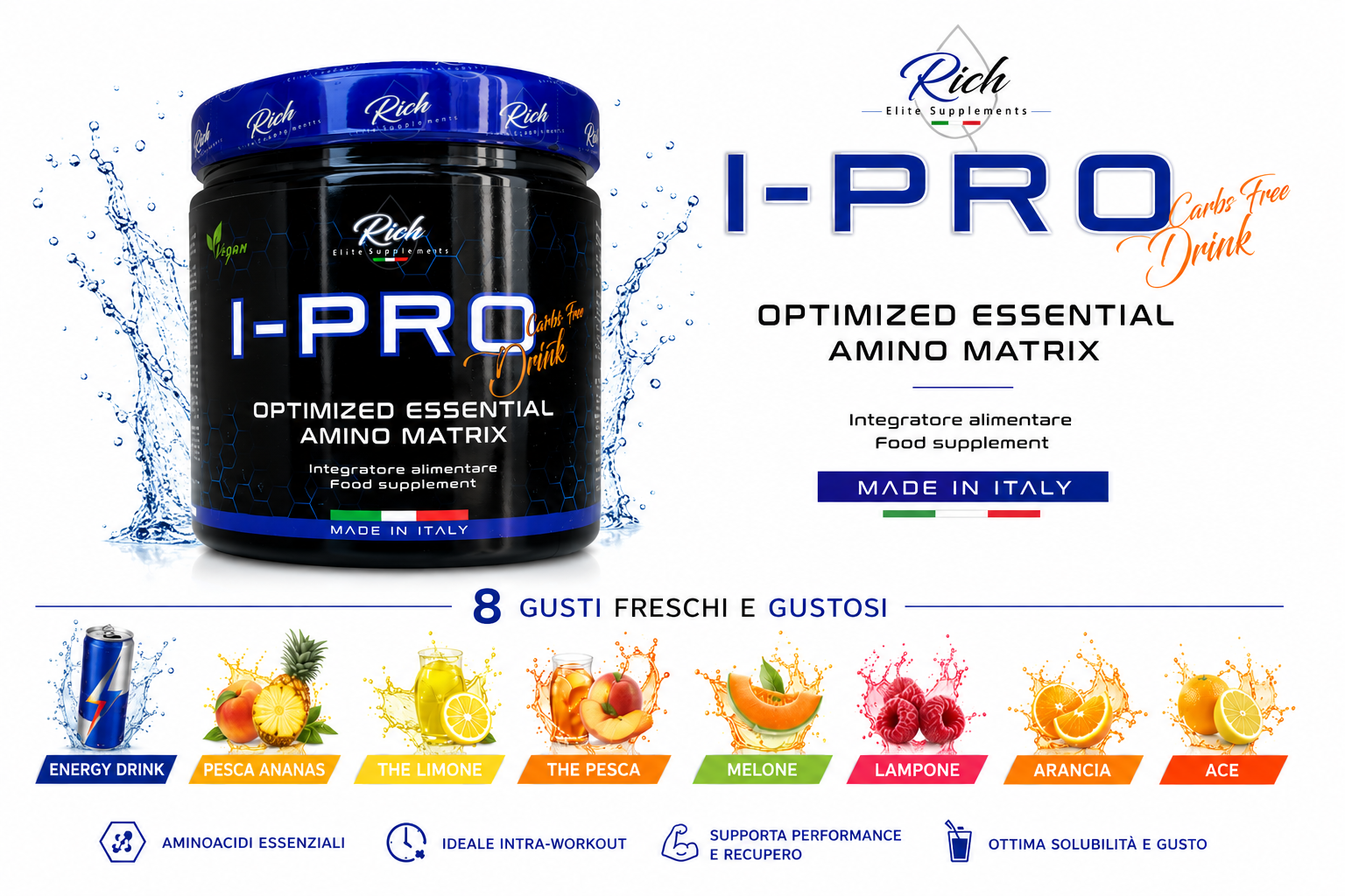I-PRO 240g - EAA - PROMO 3 PEZZI EXTRA 15%