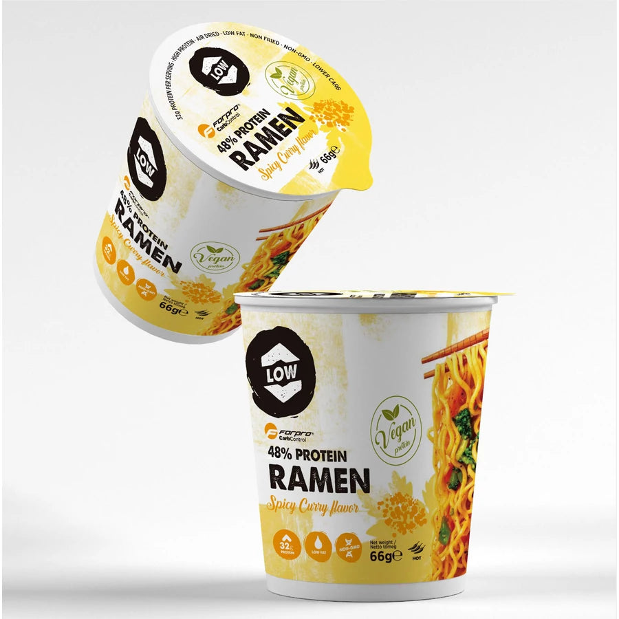 FORPRO Protein Ramen Spicy Curry 66 g - vista del prodotto
