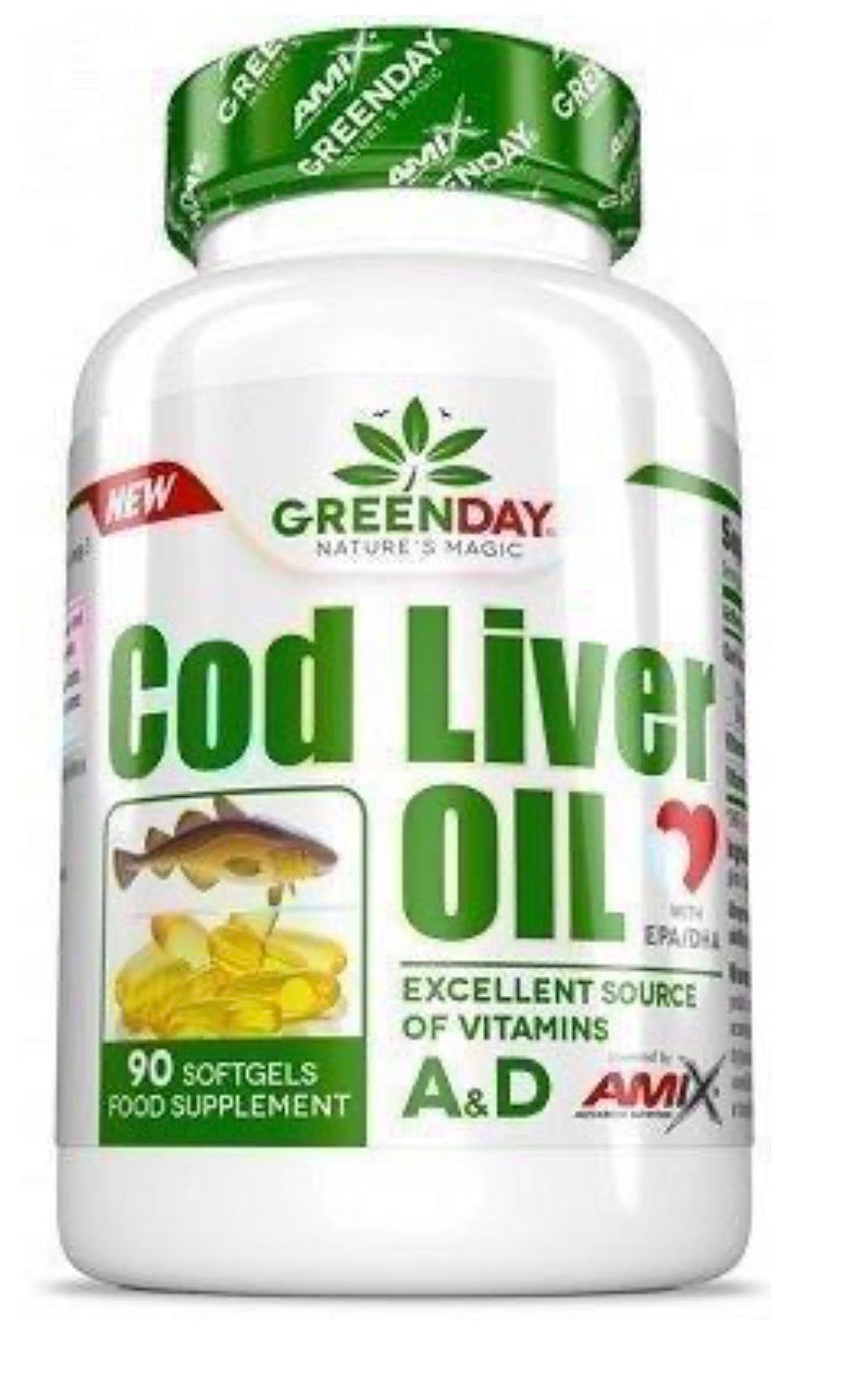 Amix GreenDay Cod Liver Oil 60 cps