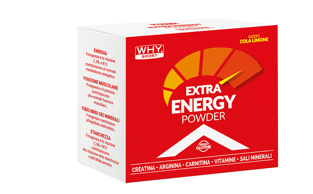 WHY Sport Extra Energy Cola Limone 20 bst - confezione