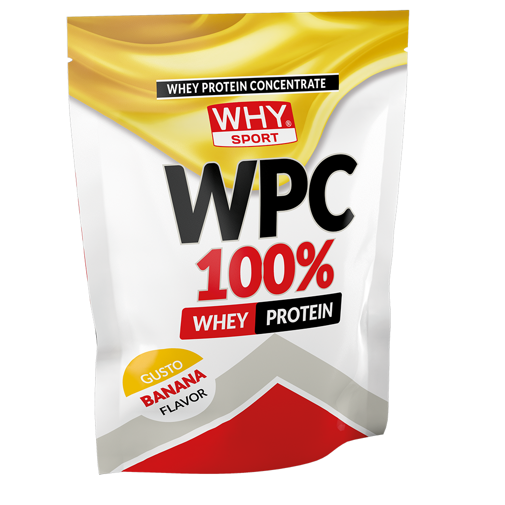 WHY Sport WPC 100% 1 kg - Banana