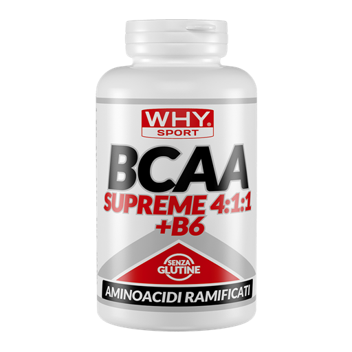 WHY Sport BCAA Supreme 4:1:1 + B6 100-200 cpr - 100 cpr