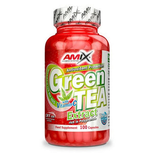 Amix Green Tea Extract con Vitamina C 100 capsule