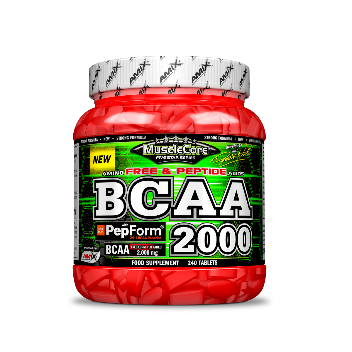 Amix MuscleCore BCAA 2000 240 compresse