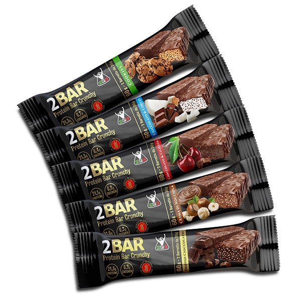 CRUNCHY 2BAR Barretta Proteica (BOX DA 12)