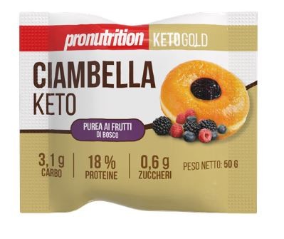CIAMBELLLA KETO FRUTTI DI BOSCO (50g)