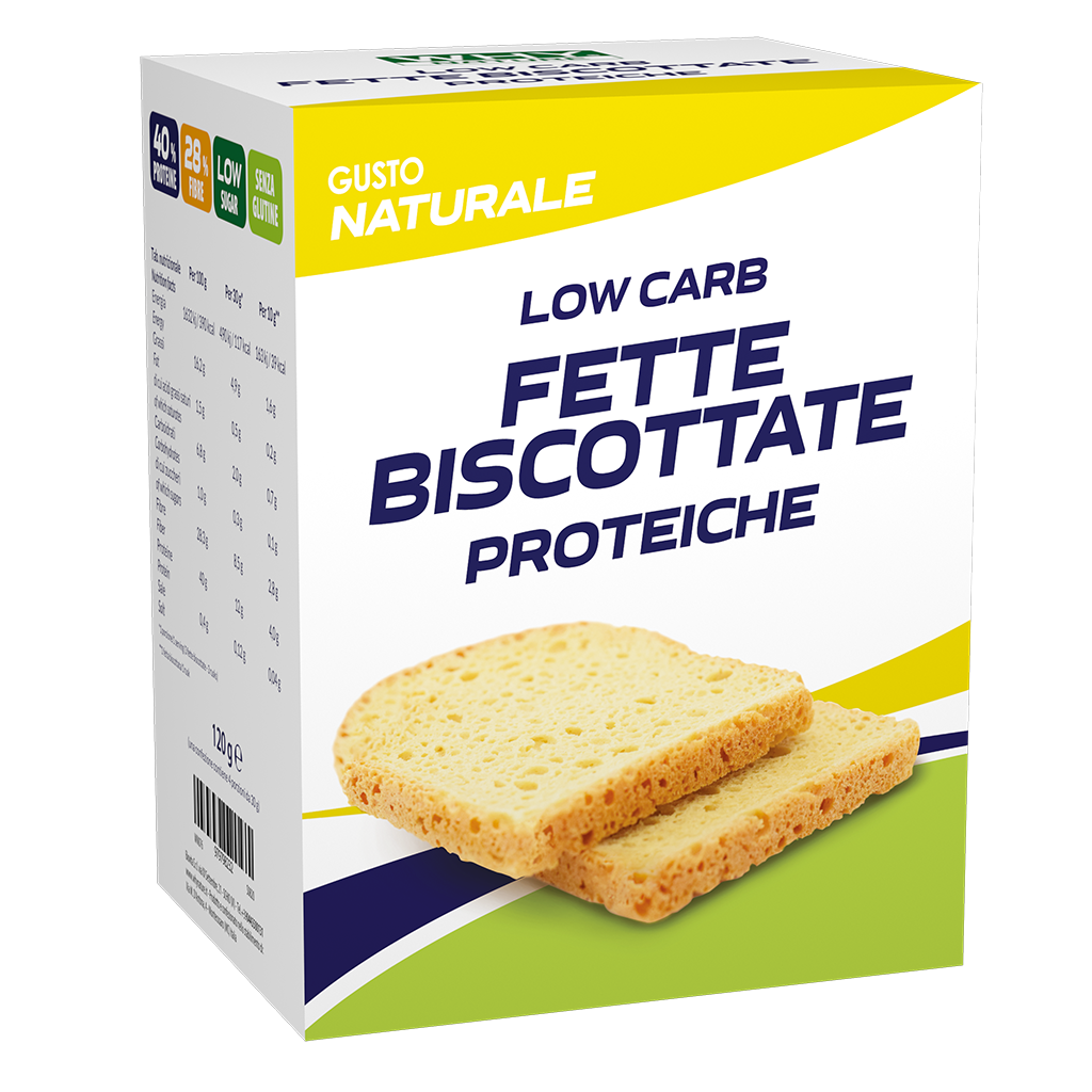 FETTE BISCOTTATE PROTEICHE WHY NATURE (120g) - GLUTEN FREE / KETO FRIENDLY