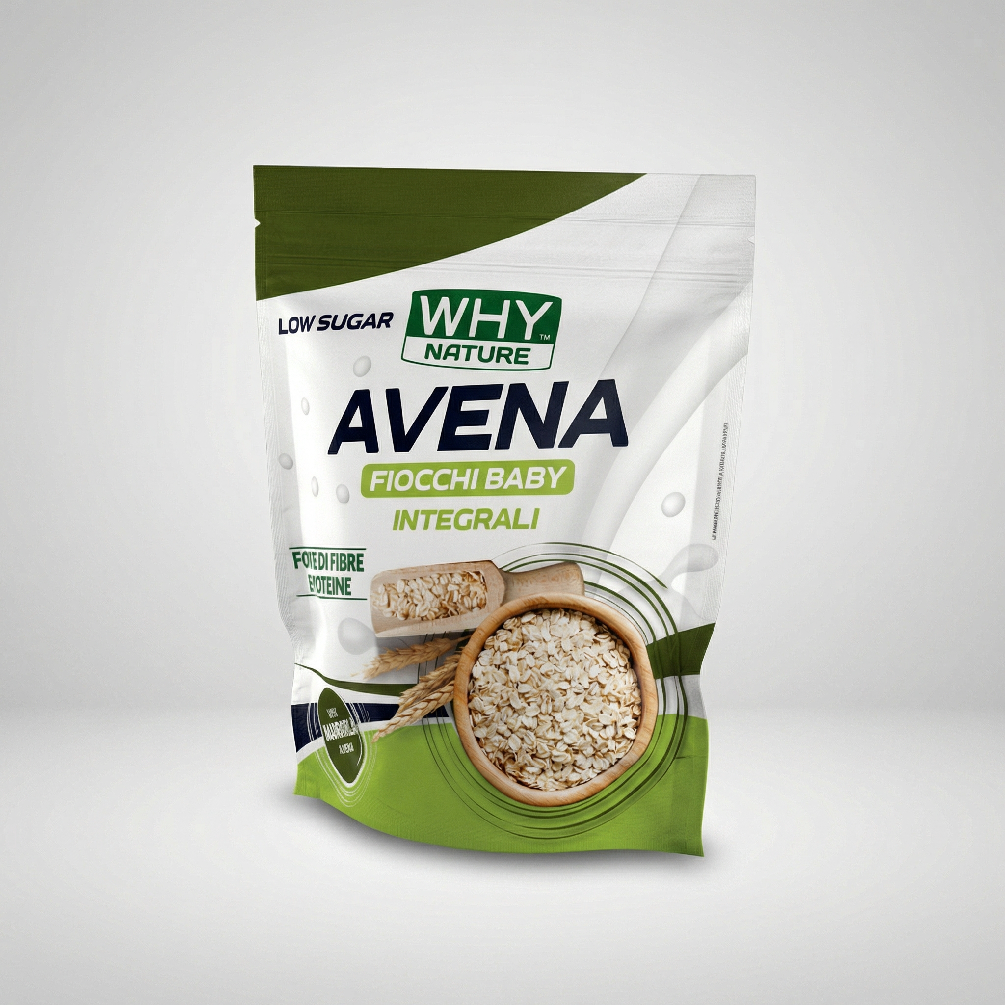 Avena Fiocchi Baby Integrali 1kg  Why Nature