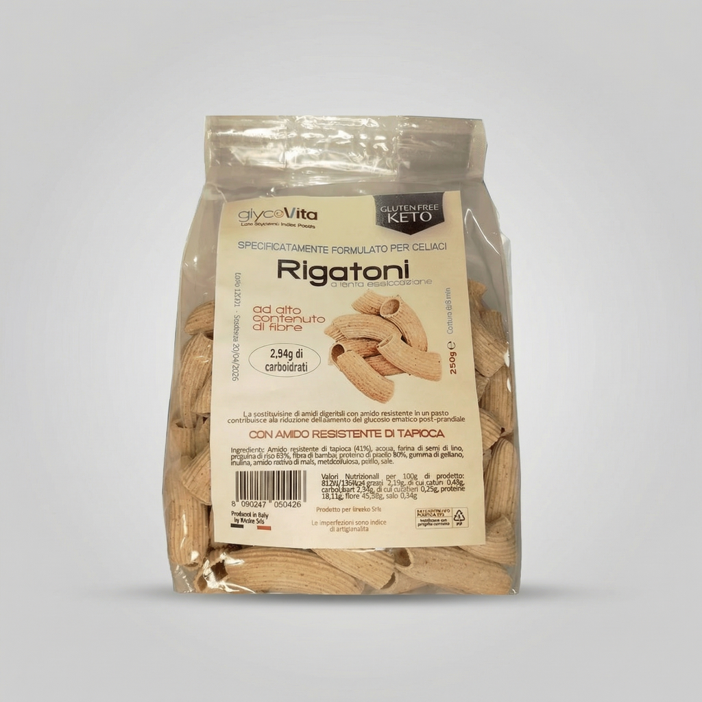 GLYCO RIGATONI (250g) - gluten free KETO