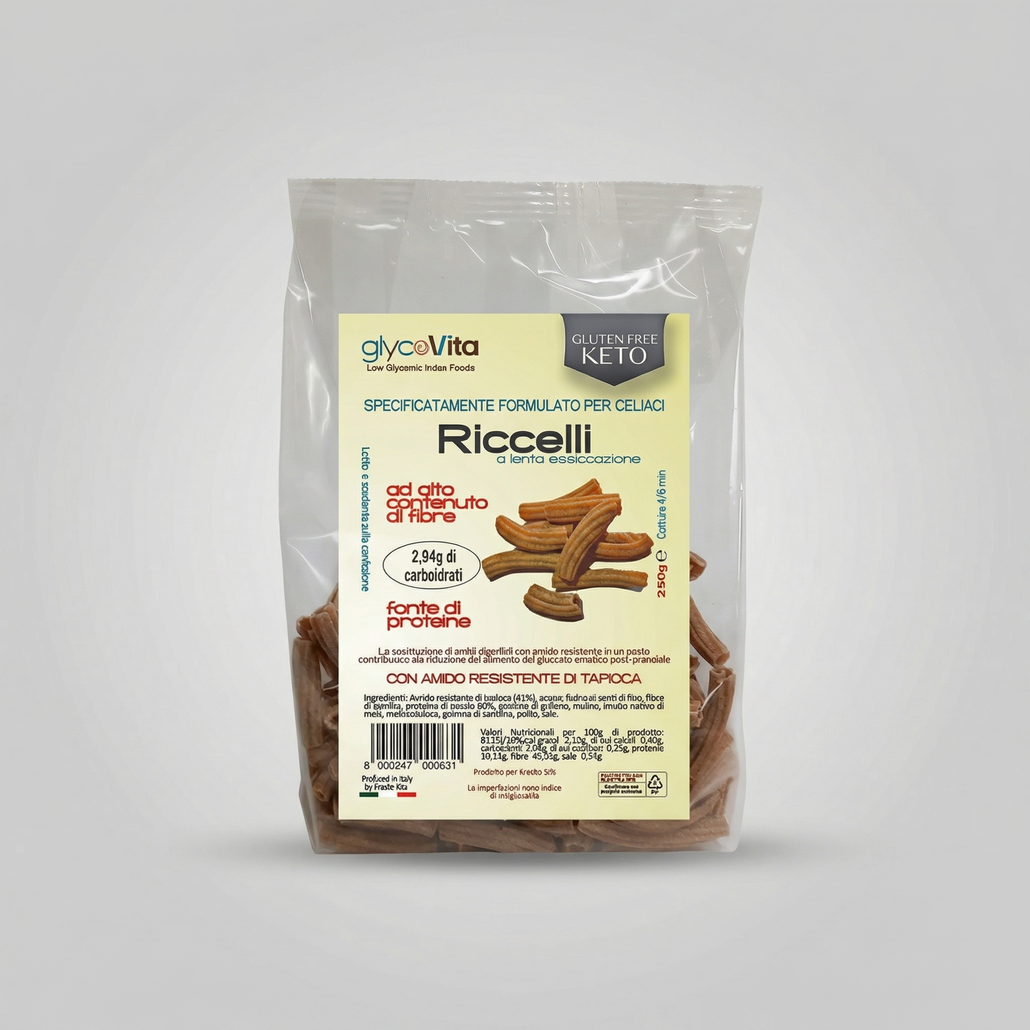 GLYCO RICCELLI (250g) - gluten free KETO