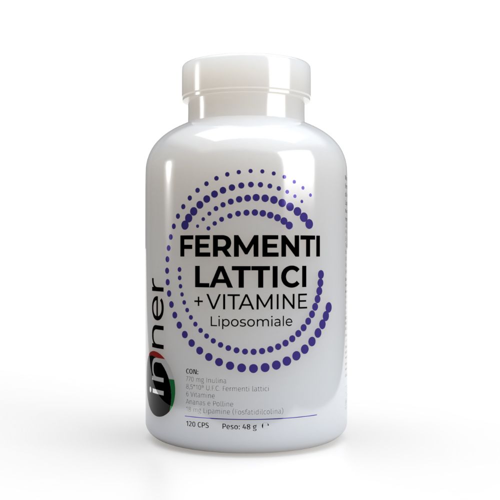 Inner Fermenti Lattici + Vitamine Liposomiale 120 capsule