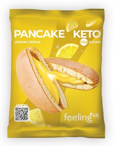 KETO PANCAKE CREMA AL LIMONE (50g)