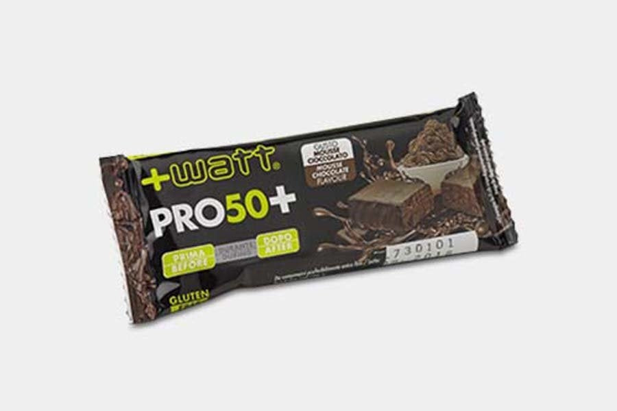 PRO 50+ Mousse cioccolato 24x50g Barretta Proteica