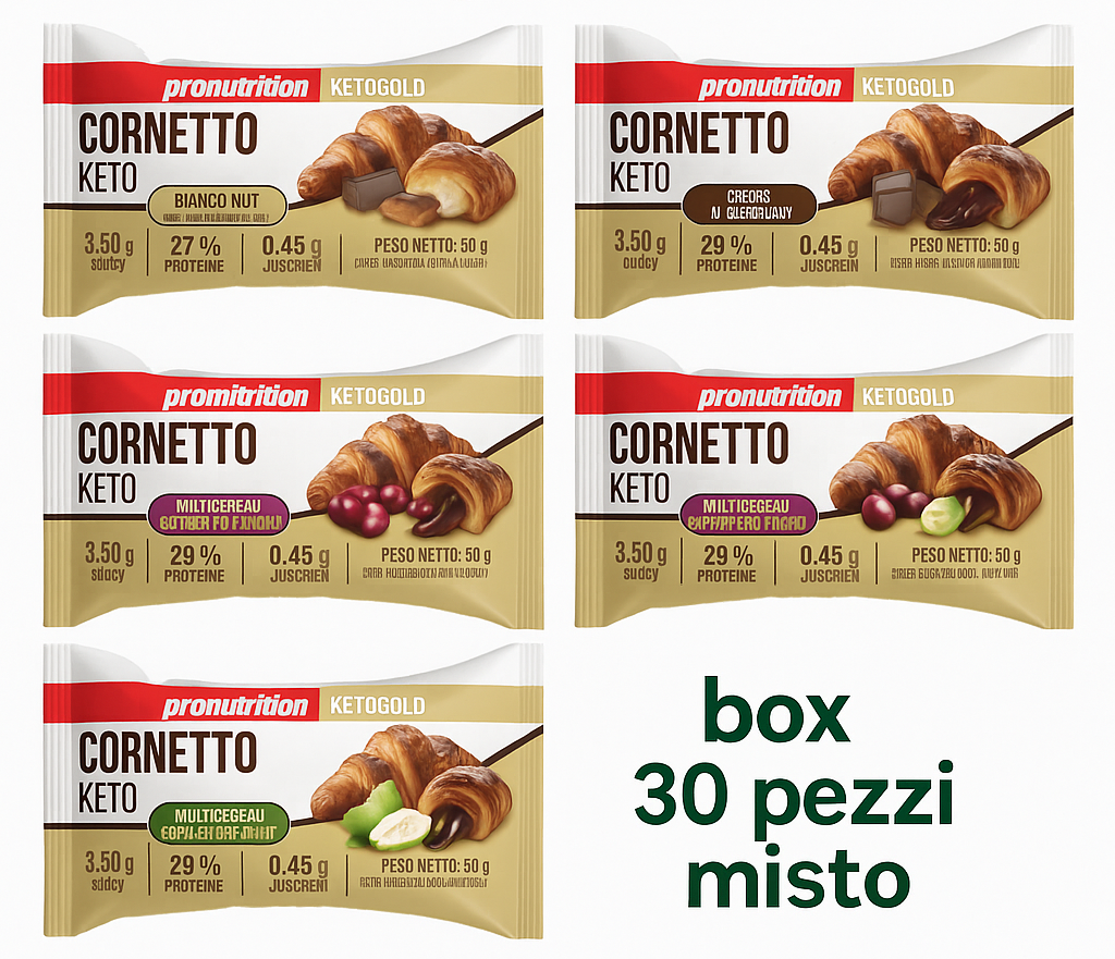 [MIX BOX] CORNETTO KETO (30x50g) - KETO