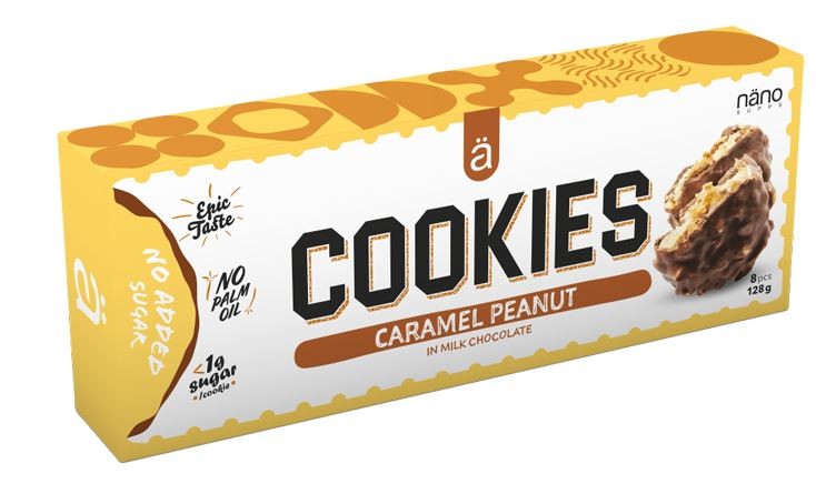 NANO COOKIES (128g) - CARAMEL PEANUT