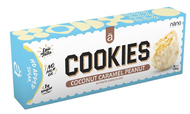 NANO COOKIES (128g) - COCONUT CARAMEL PEANUT