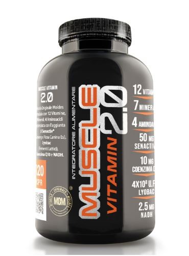 NET INTEGRATORI MUSCLE VITAMIN 2.0 120 COMPRESSE integratore