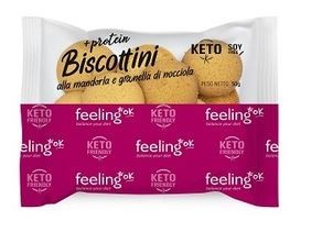 [NEW] Biscottini + Protein Mandorla e Granella Nocciola (50g) - KETO