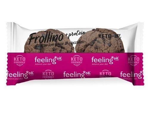 [NEW] Frollino al cacao con gocce sg +protein (50g) - KETO