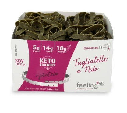 [NEW] TAGLIATELLE A NIDO SPINACI (200g) - KETO PASTA FEELING OK