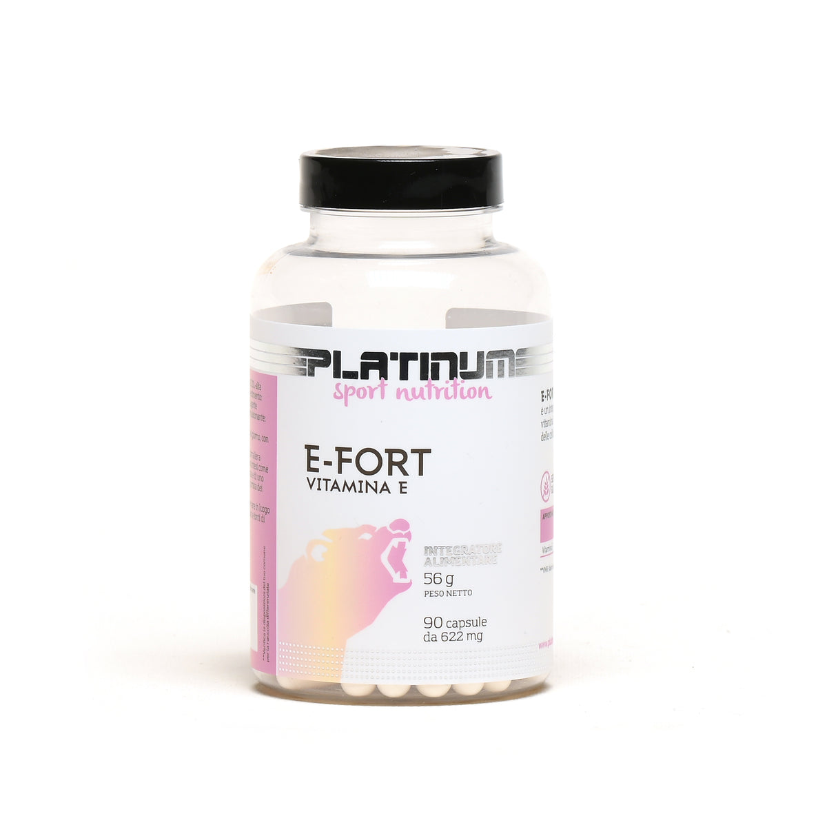 E-Fort 90cpr Integratore - Platinum Sport Nutrition, confezione ufficiale