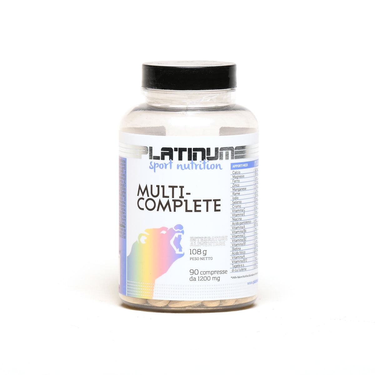 Multi Complete 90cpr Integratore - Platinum Sport Nutrition, confezione ufficiale