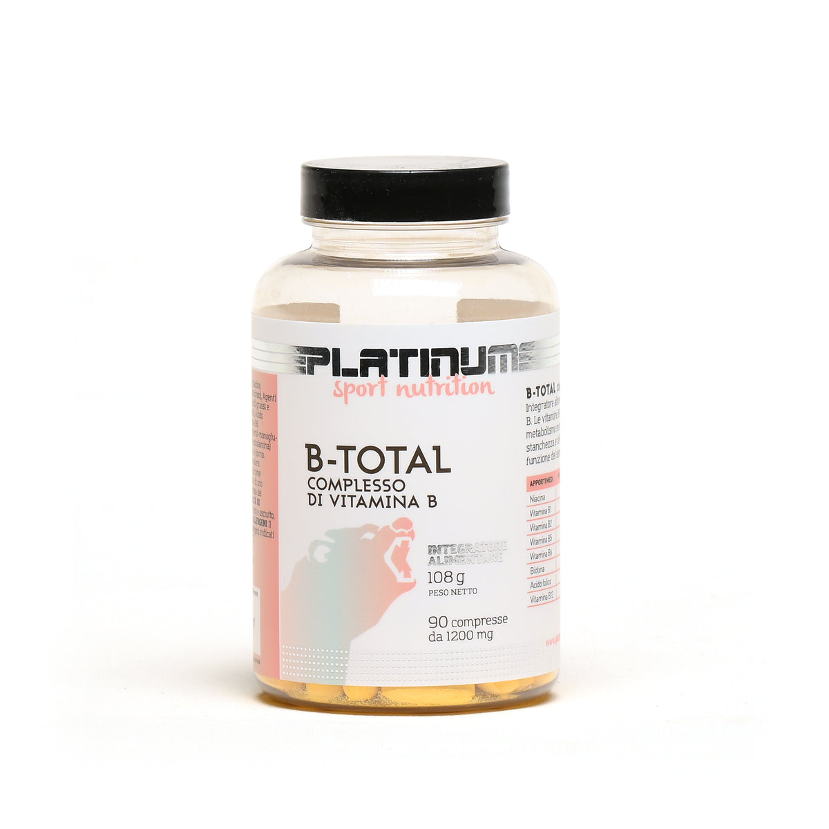 B-Total 90cpr Integratore - Platinum Sport Nutrition, confezione ufficiale