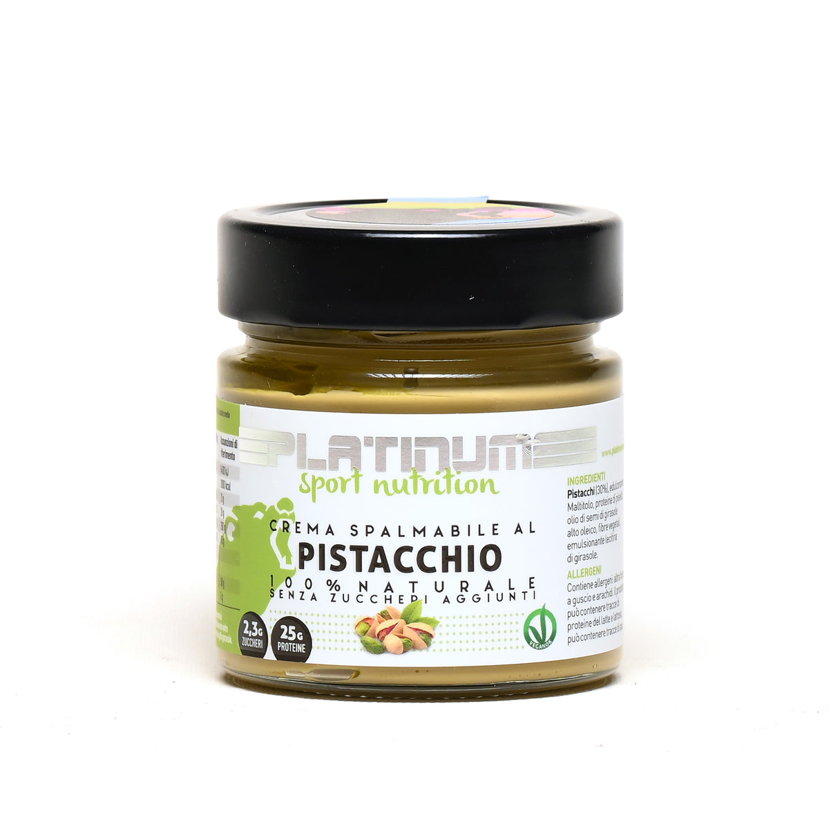Crema Spalmabile al Pistacchio 250g - Platinum Sport Nutrition, confezione ufficiale
