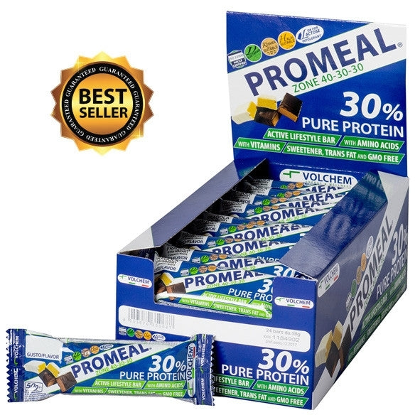 PROMEAL ZONE 40-30-30 box MIXED 24x50g Barretta Proteica