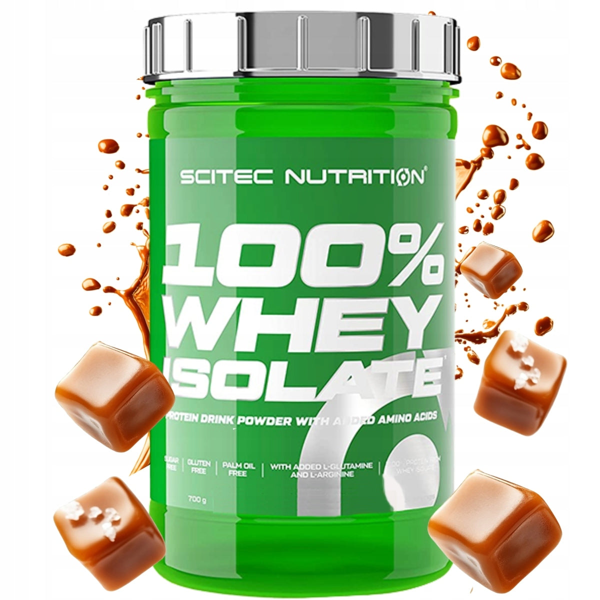 Scitec Nutrition 100% Whey Isolate 700 g gusto caramello