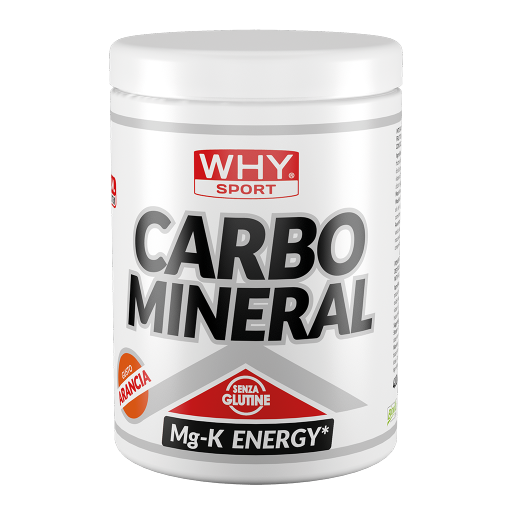 WHY Sport Carbo Mineral Arancia 400 g - confezione