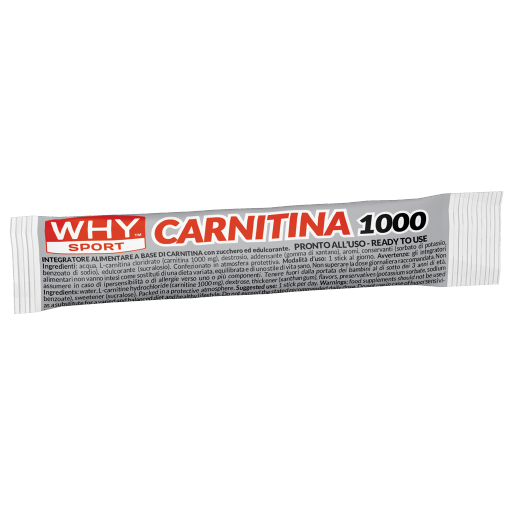 WHY Sport Carnitina 1000 Agrumi Stick 10 ml - confezione