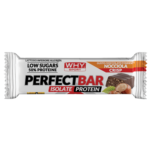 WHY Sport Perfect Bar 50 g - Fondente nocciola
