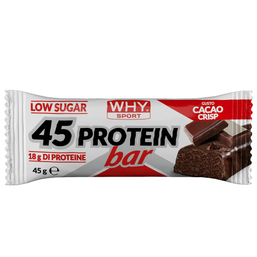 WHY Sport 45 Protein Bar 45 g - Cacao crisp