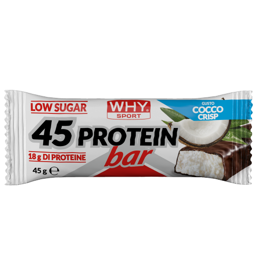 WHY Sport 45 Protein Bar 45 g - Cocco crisp