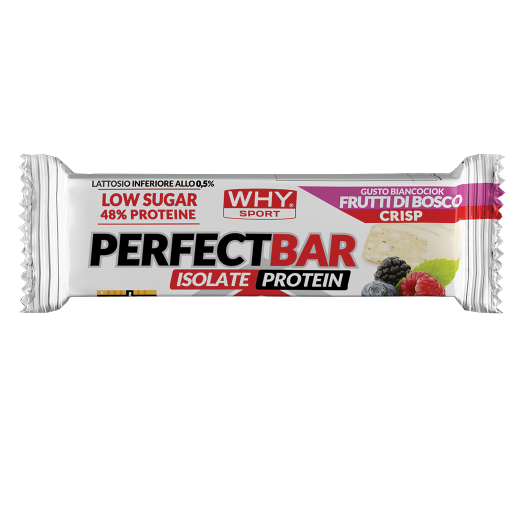 WHY Sport Perfect Bar 50 g - Biancociok frutti di bosco crisp
