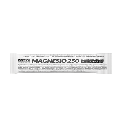 WHY Sport Magnesio 250 Arancia Rossa Stick 10 ml - confezione
