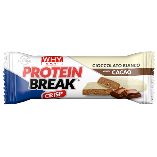 WHY Sport Protein Break 30 g - Cioccolato bianco - Cacao