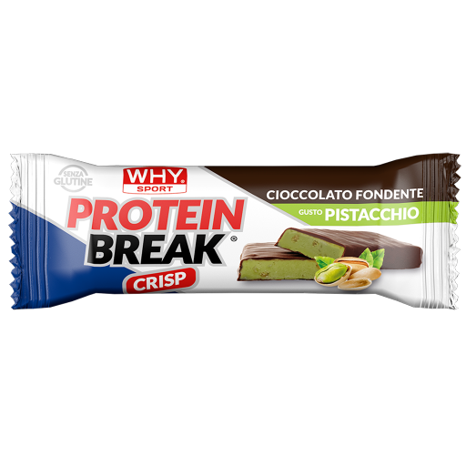 WHY Sport Protein Break 30 g - Cioccolato fondente - Pistacchio