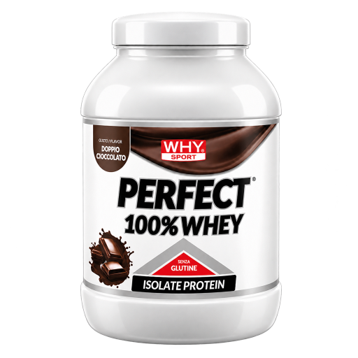 WHY Sport Perfect 100% Whey 900 g - Doppio cioccolato