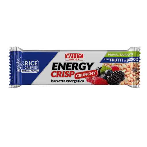 WHY Sport Energy Crisp 30 g - Frutti di bosco