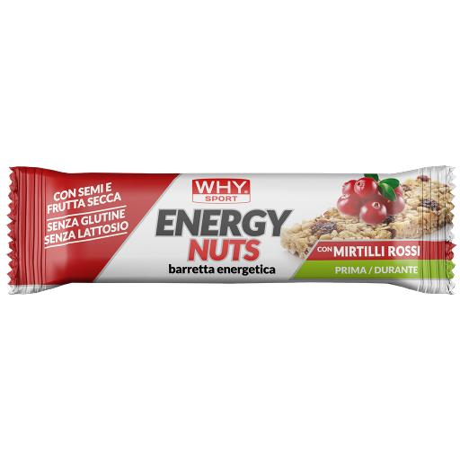 WHY Sport Energy Nuts 35 g - Mirtilli Rossi