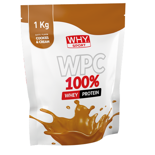 WHY Sport WPC 100% 1 kg - Cookies & Cream