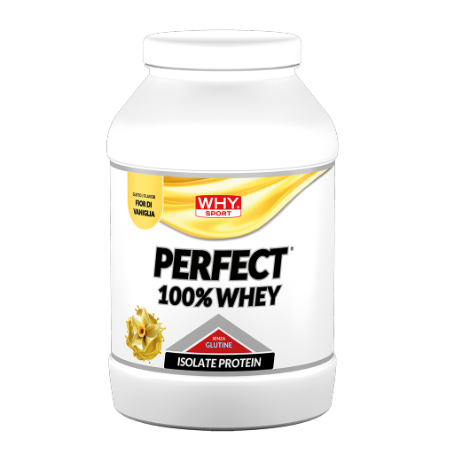 WHY Sport Perfect 100% Whey 1,8 kg - Fior di vaniglia