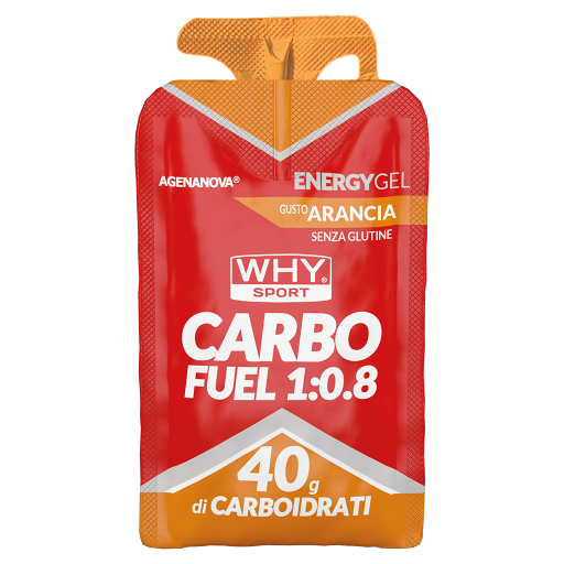 WHY Sport Carbo Fuel 1:0.8 60 ml - Arancia