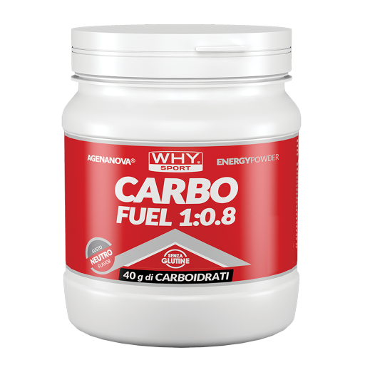 WHY Sport Carbo Fuel 1:0.8 Neutro 615 g - confezione