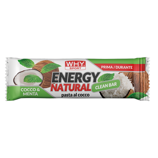 WHY Sport Energy Natural 25 g - Cocco Menta