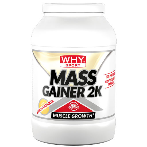 WHY Sport Mass Gainer 2K 2 kg - Fior di vaniglia