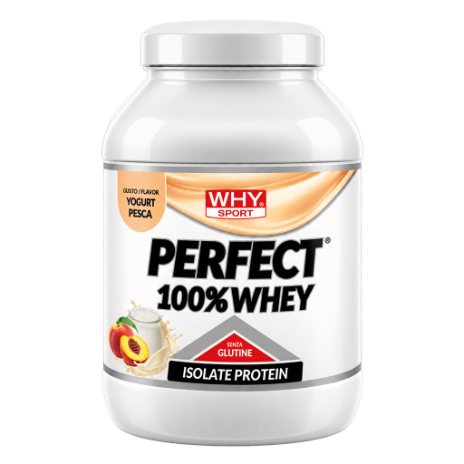 WHY Sport Perfect 100% Whey 900 g - Yogurt pesca